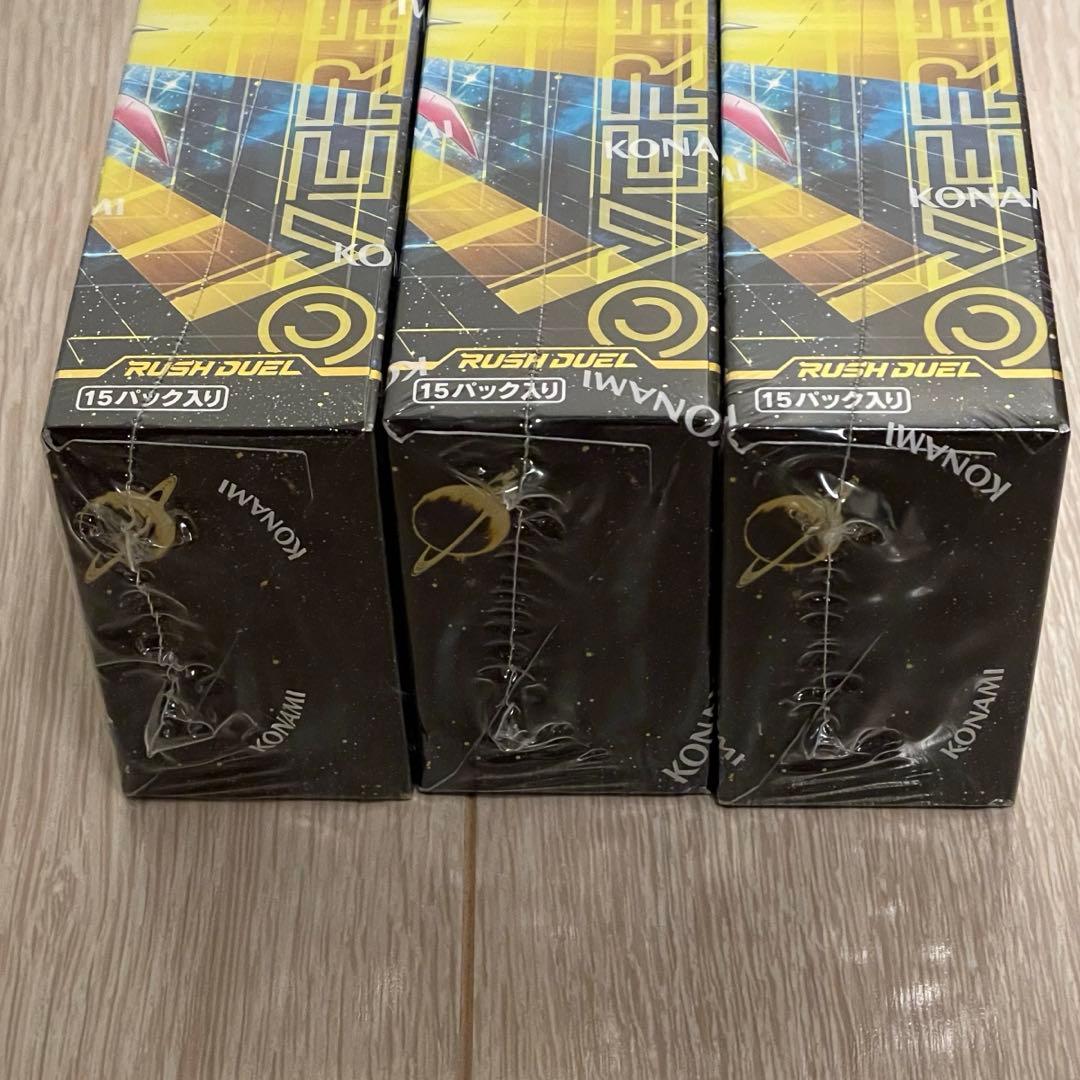 【ラスト1点】遊戯王　ラッシュデュエル　オーバーラッシュパック2 3ボックス