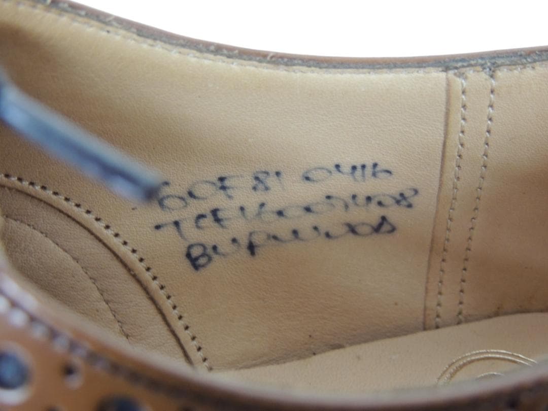 新品 60Fサイズ チャーチ CHURCH'S バーウッド BURWOOD