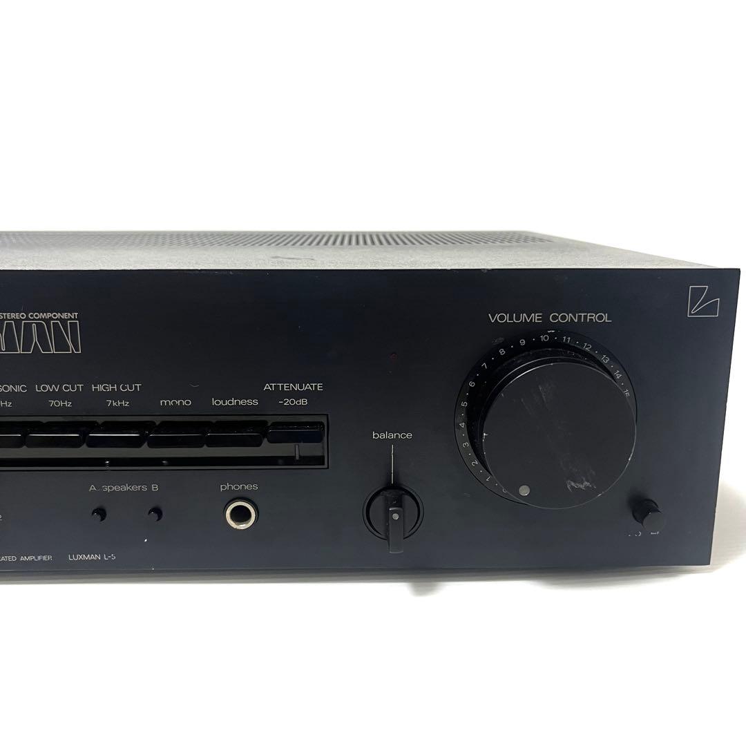 LUXMAN プリメイアンプ L-5 オーディオ アンプ ラックスマン 現状