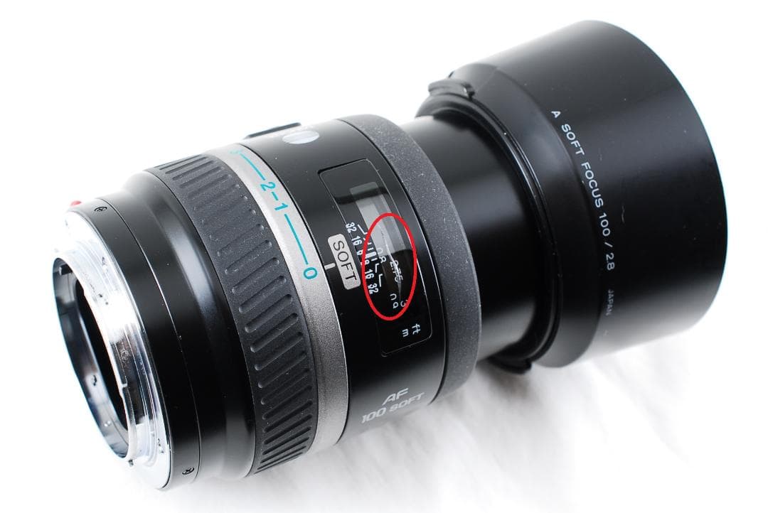 レンズ(単焦点) Minolta AF Soft Focus 100mm F2.8 Sony A