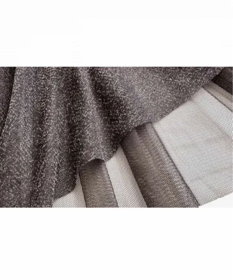 【再販】ラメチュールメロウワンピースドレス