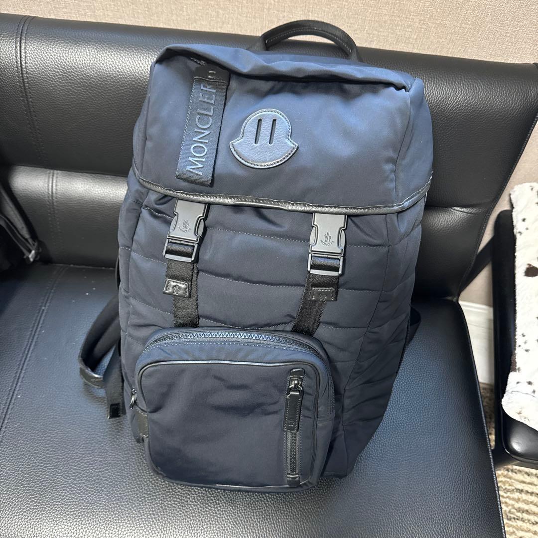 クドル、MONCLER ネイビー リュック・バックパック