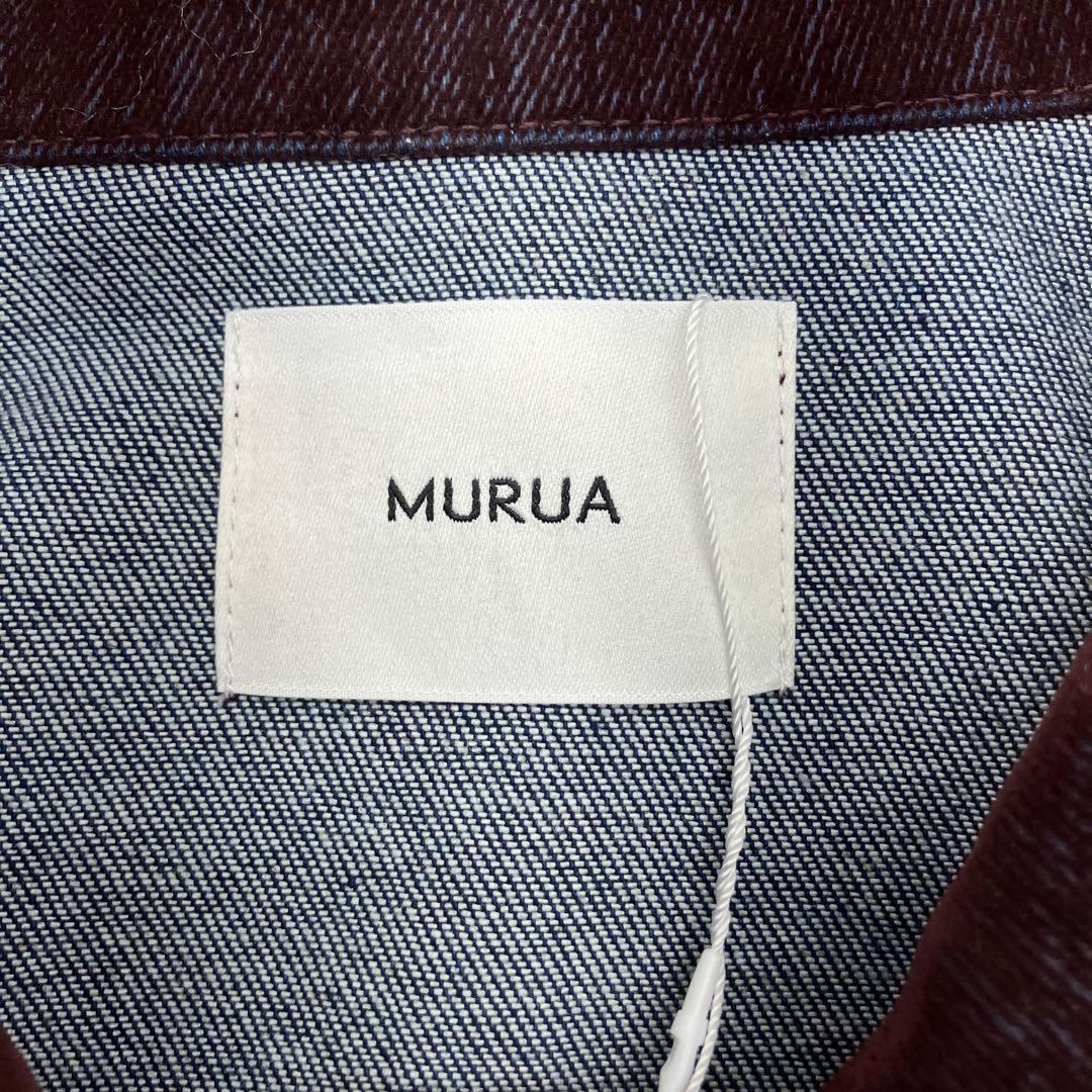 ☆ MURUA ムルーア 未使用品 フロッキー デニム ジャケット free