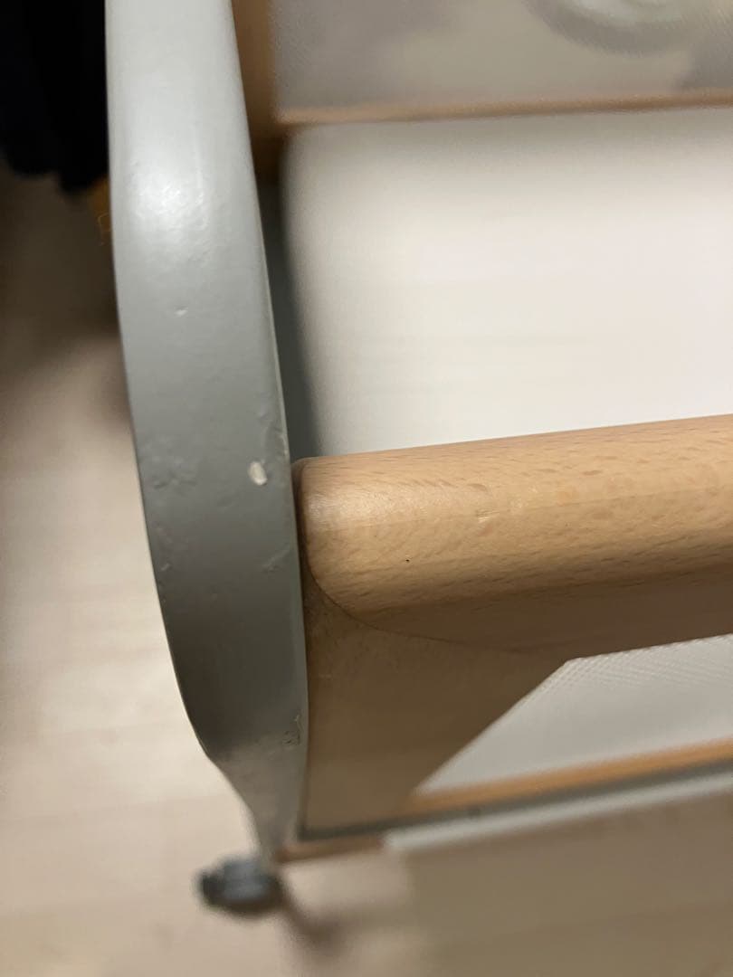 リリワゴン2 yamatoya ベビーベッド ホワイト