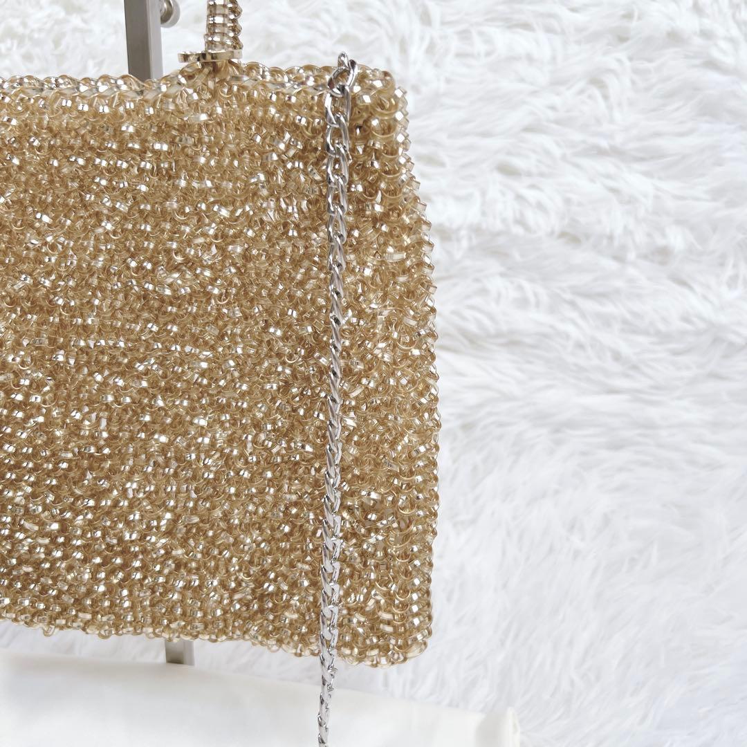 極美品✨アンテプリマ スタンダードスクエア ミディアム シャンパンゴールド