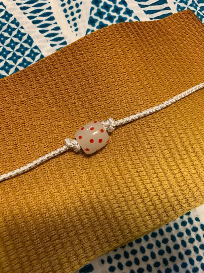 画像の帯の色違い 赤グラデ 帯付き◆◆ノー皺加工最高級カルキュロ◆碧玉波浴衣