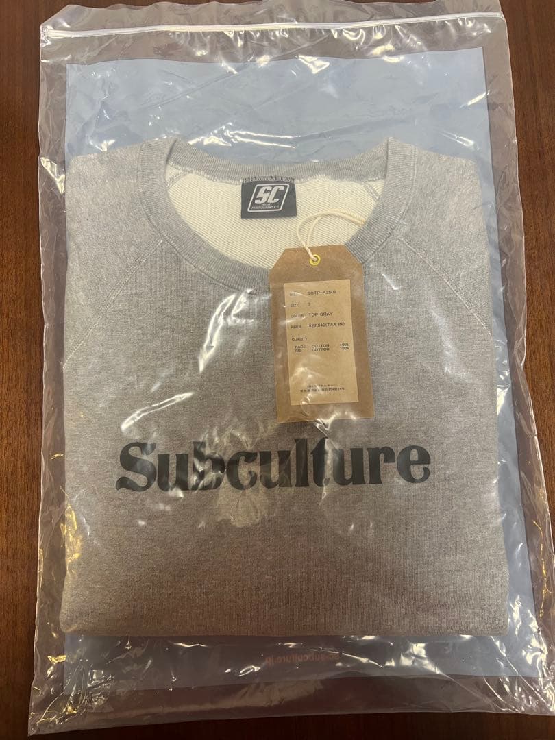 SUBCULTURE CRACK PRINT サブカルチャー　スウェットセット