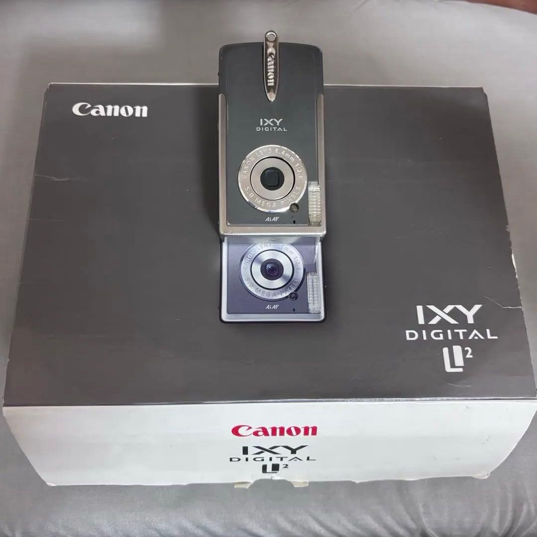 Canon IXY DIGITAL L2 グレーデジタルカメラ バッテリー3個付