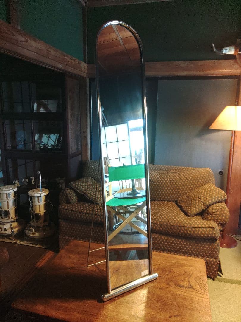 MABO　スペースエイジ　ミッドセンチュリー　インダストリアル　鏡　ミラー