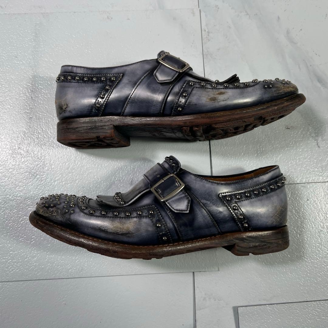 Church's シャンガイ SHANGHAI ヴィンテージ加工 スタッズ