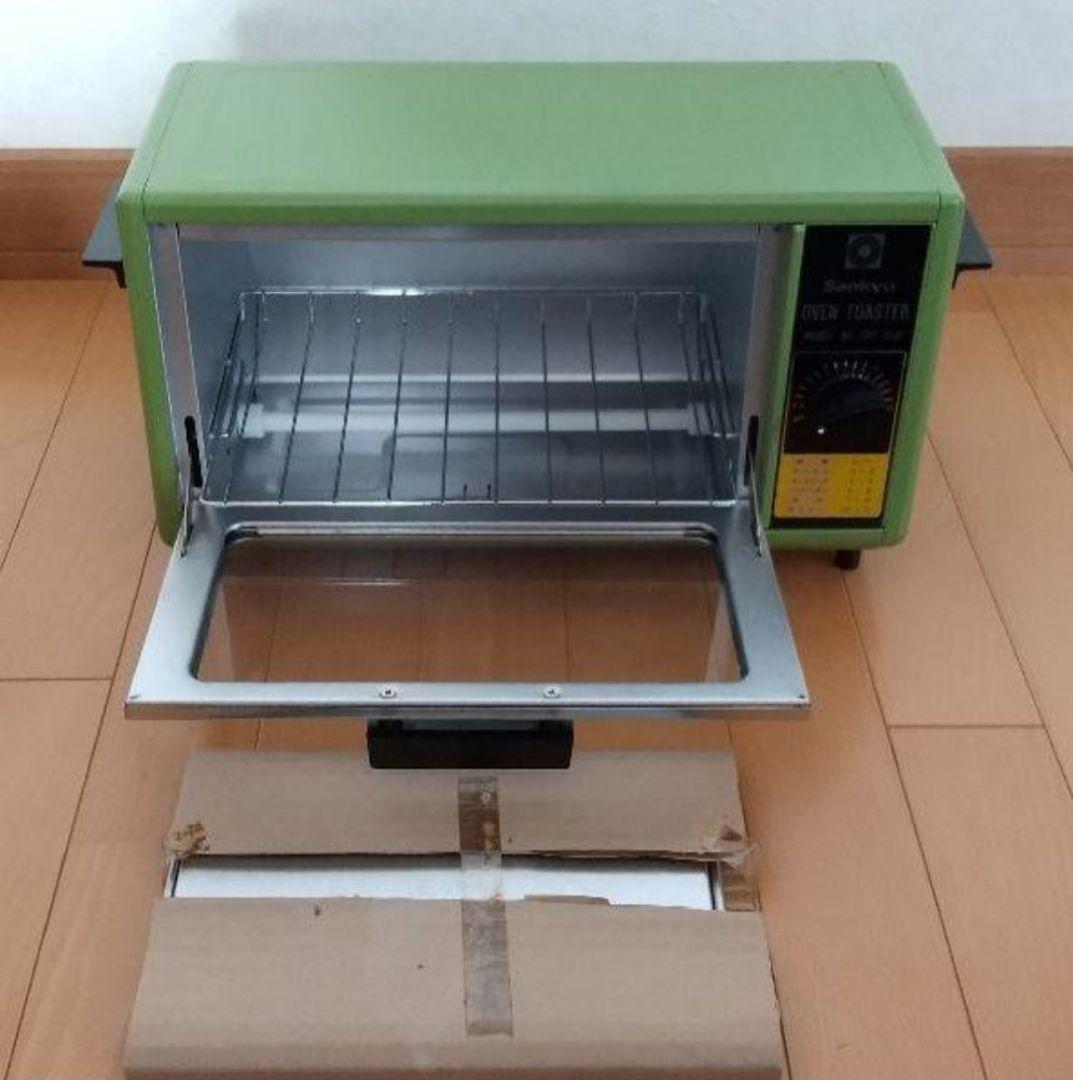【新品未使用】希少 Sankyo 三協 オーブントースター 箱有り