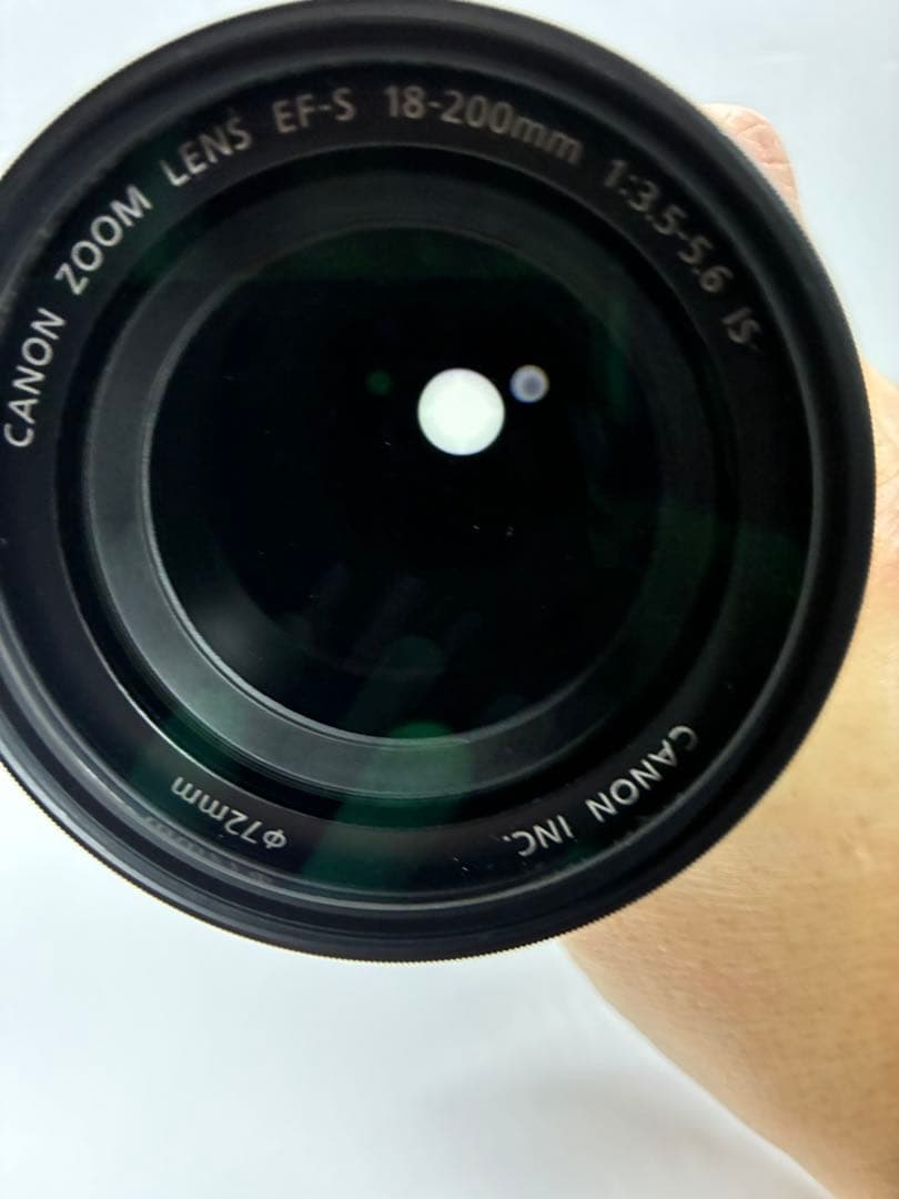 canon70d 18-200レンズ付き　予備バッテリー有り