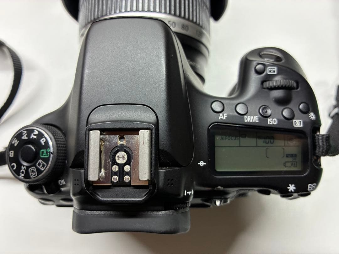 canon70d 18-200レンズ付き　予備バッテリー有り