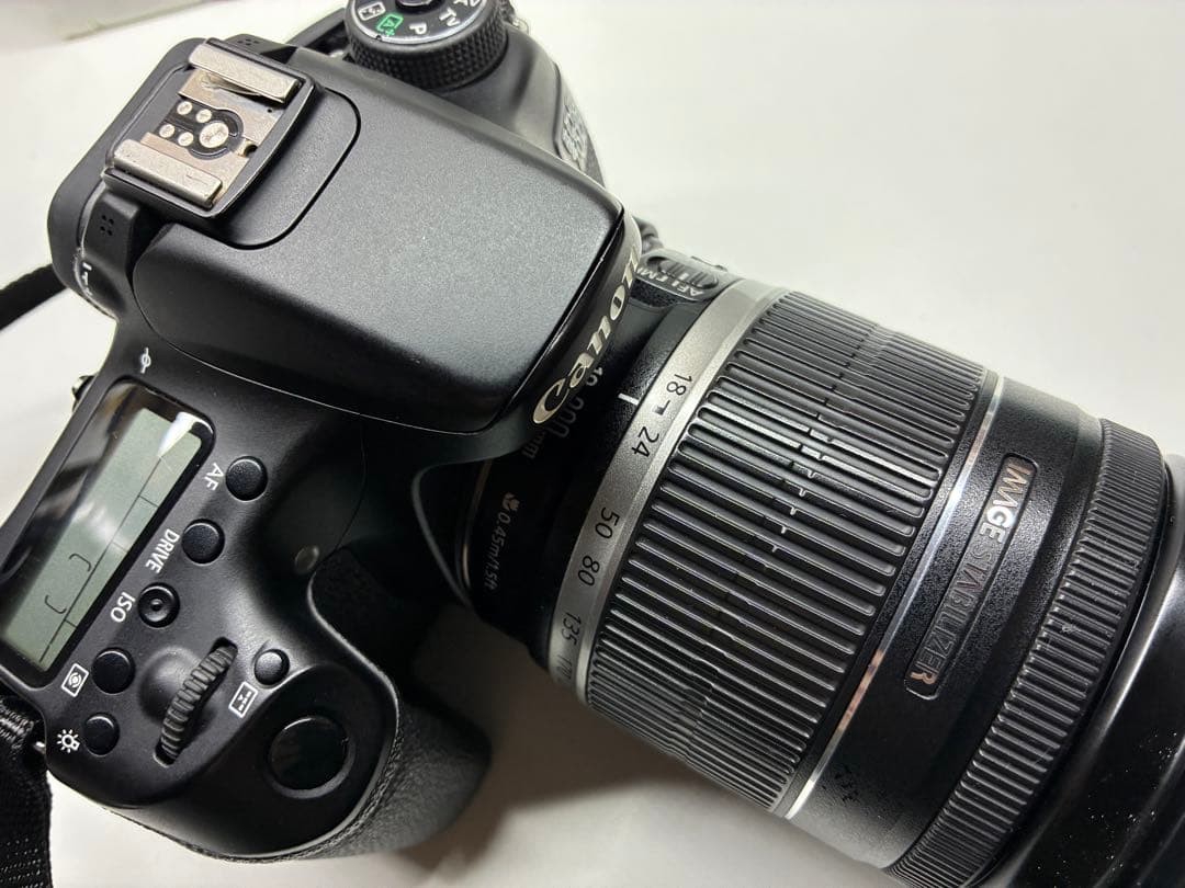 canon70d 18-200レンズ付き　予備バッテリー有り