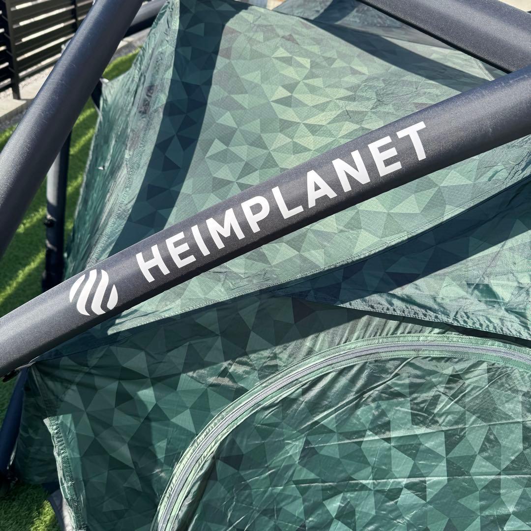 ハイムプラネット ケイブ エアーテント　ポンプ　フットプリント付き