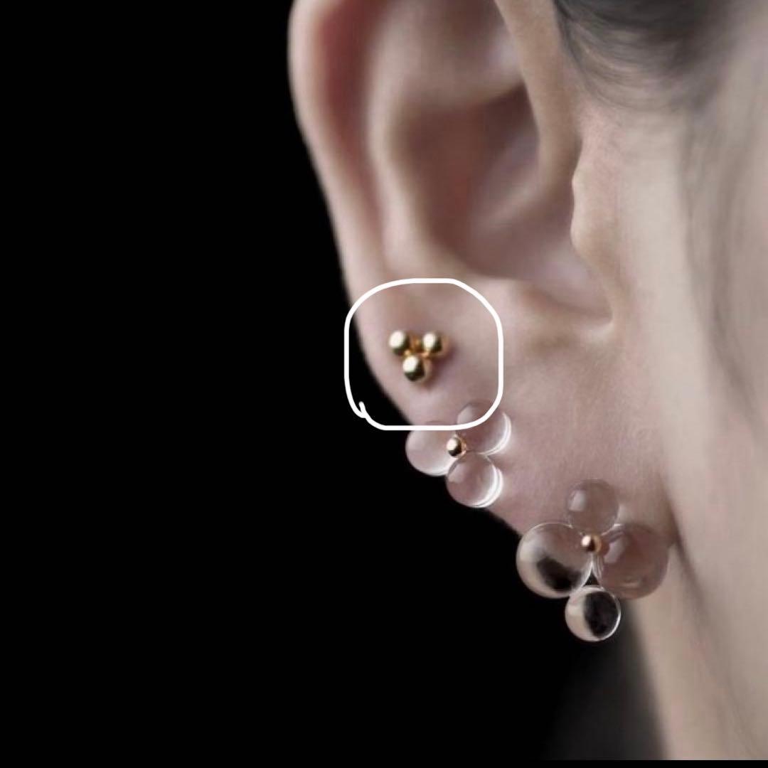 bubun ブブン organ K18 ピアス レディース アクセサリー