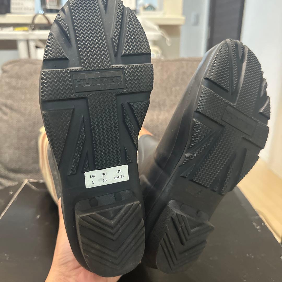 HUNTER オリジナルトール 長靴 ユニオンジャック24センチ