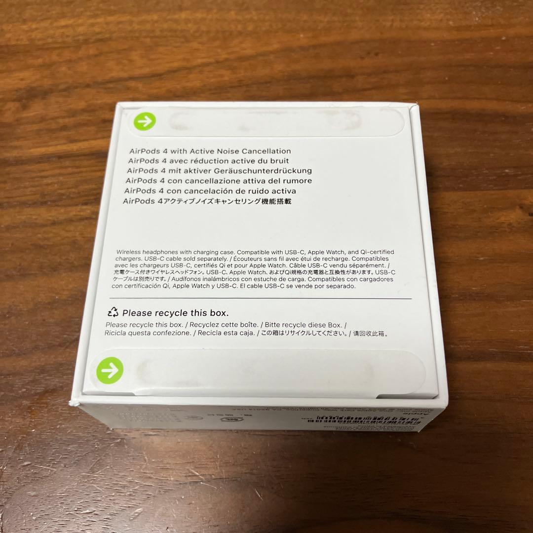F*n様 Apple AirPods 4アクティブノイズキャンセリング搭載 ワイ