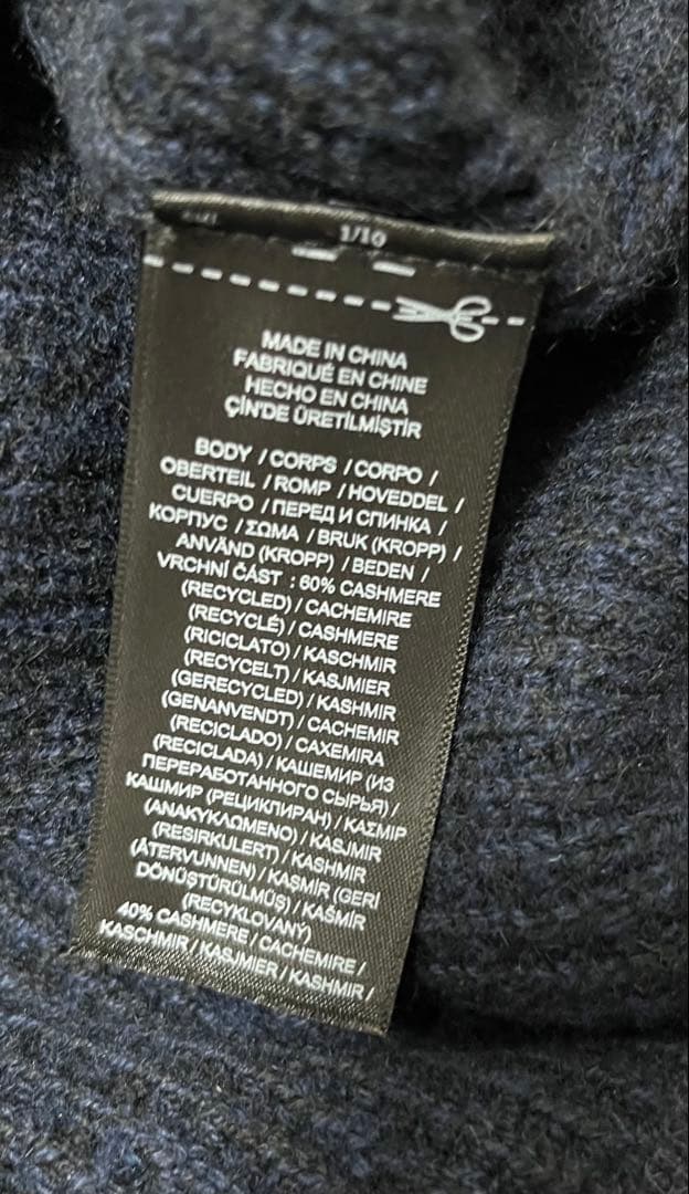 T*x様 RRL ダブルアールエル カシミヤサーマル