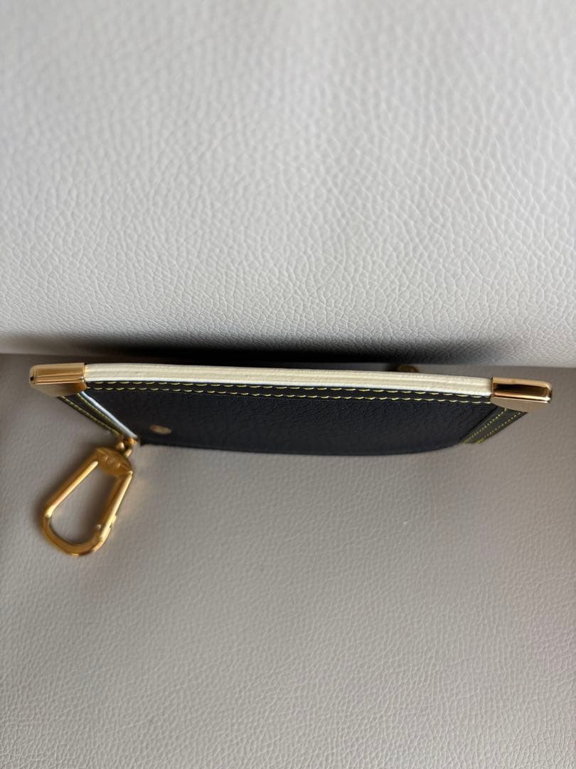 ルイビィトン　キーケース　カードケース　未使用　黒　やぎ革　付属品完備