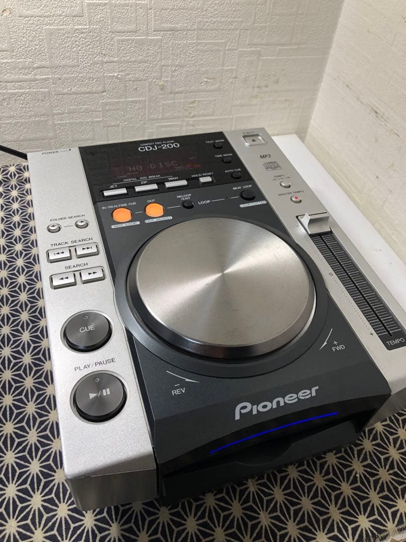 Pioneer dj パイオニア　CDJ-200 レンズクリーニング