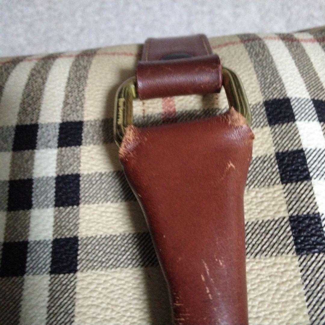 BURBERRY バーバリー 大容量　シャドーホースボストンバック ノバチェック