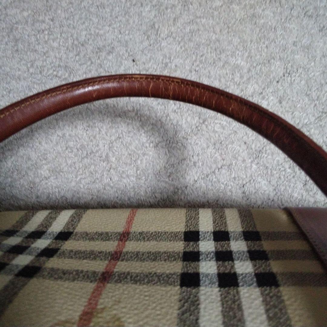 BURBERRY バーバリー 大容量　シャドーホースボストンバック ノバチェック