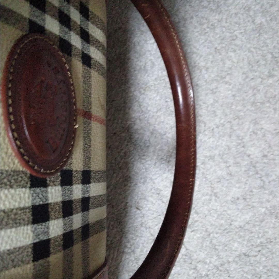 BURBERRY バーバリー 大容量　シャドーホースボストンバック ノバチェック