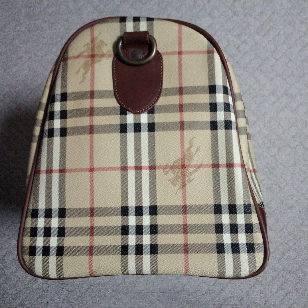 BURBERRY バーバリー 大容量　シャドーホースボストンバック ノバチェック