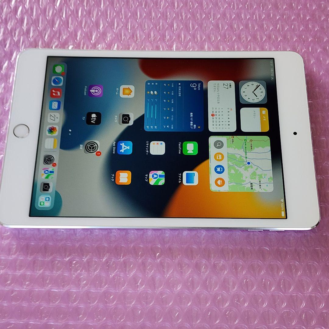 美品　ipad mini 4　128GB　wifiモデル　シルバー