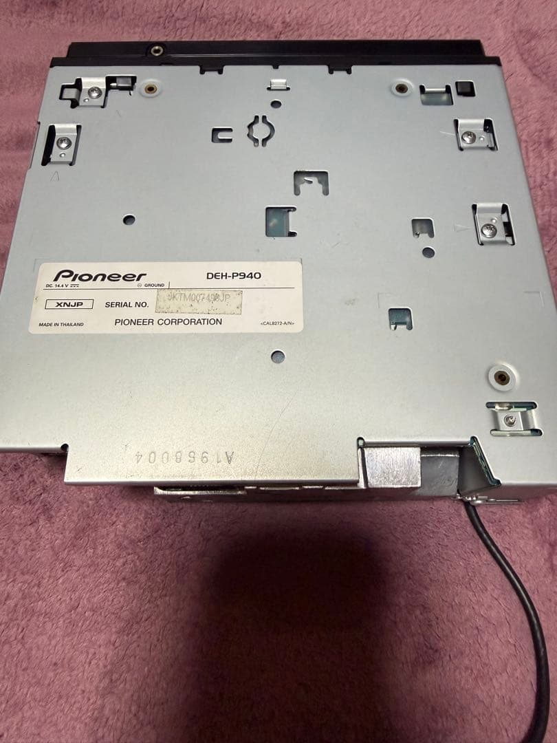 Pioneer DEH-P940カーオーディオヘッドユニット ジャンク
