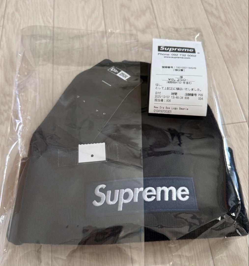 Supreme New Era® Box Logo Beanie おまけ付