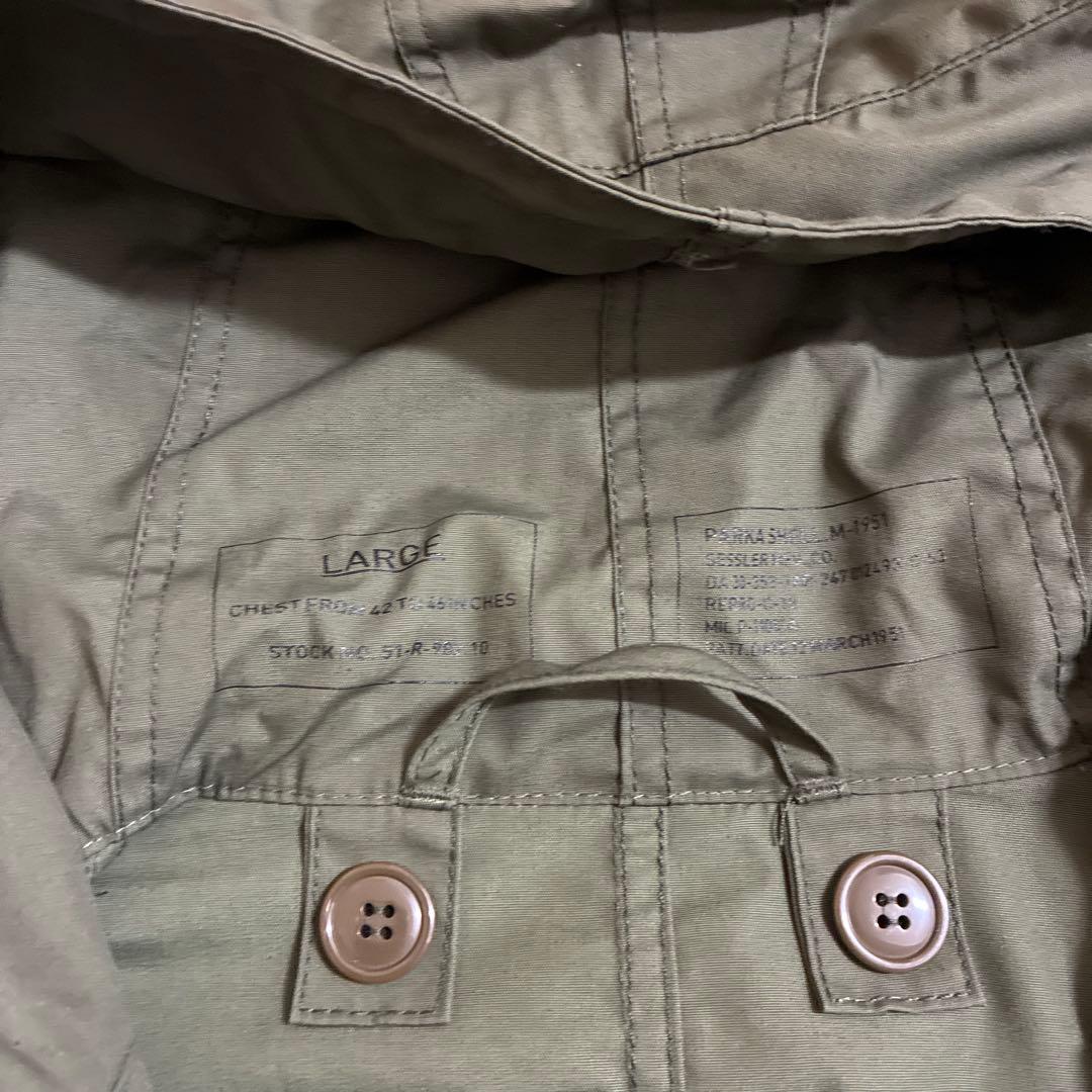 SESSLER 米軍 M-51 フィッシュテールパーカー / Lサイズ
