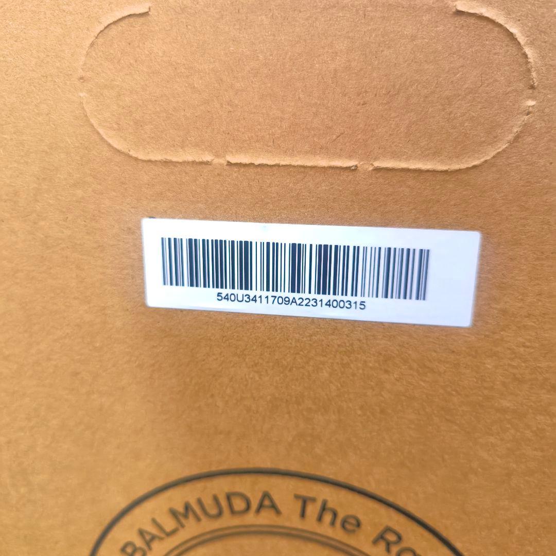 【新品未使用】BALMUDA The Range K09A-WH ホワイト