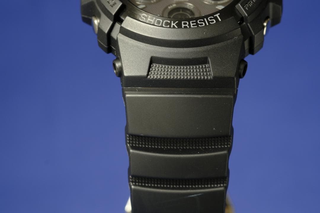 【綺麗】G-SHOCK AWG-M100B ブラック 電波ソーラー (102)