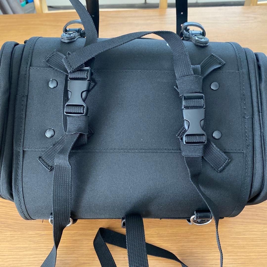 バイク用キャリア ブラック 中型サイドバッグ