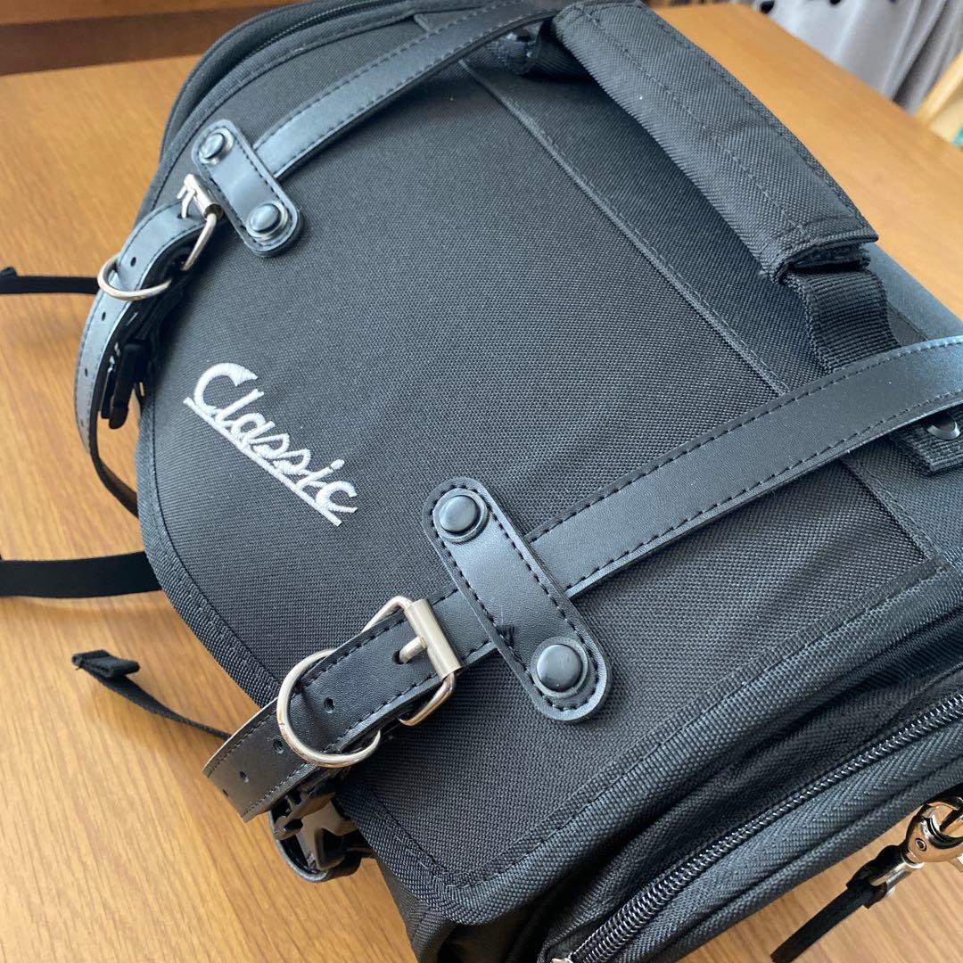 バイク用キャリア ブラック 中型サイドバッグ