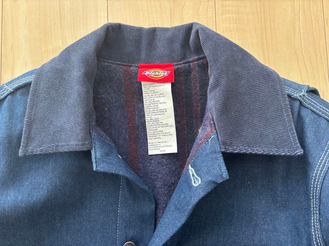 Dickies デニムカバーオール ネイビー Mサイズ 新品未使用