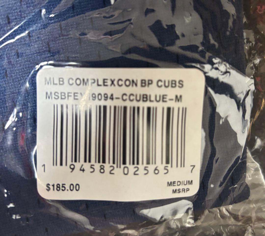 新品未開封 村上隆 MLB complexcon BP CUBS Mサイズ