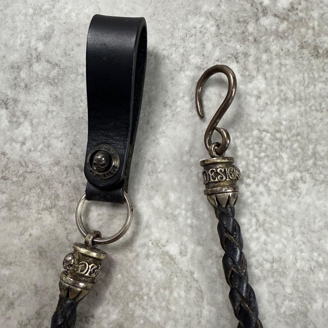 希少■DEAL DESIGN ディールデザイン シルバー ウォレットコード