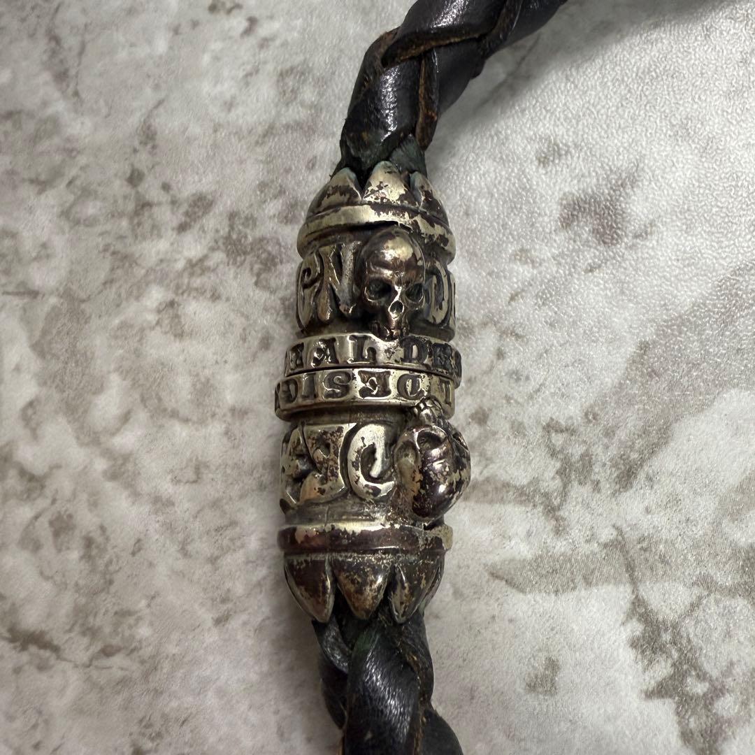 希少■DEAL DESIGN ディールデザイン シルバー ウォレットコード