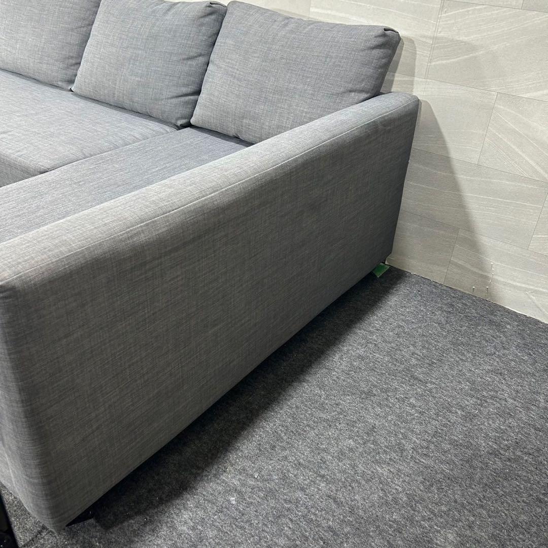 IKEA FRIHETEN フリーヘーテン ソファベッド 収納付き d4522