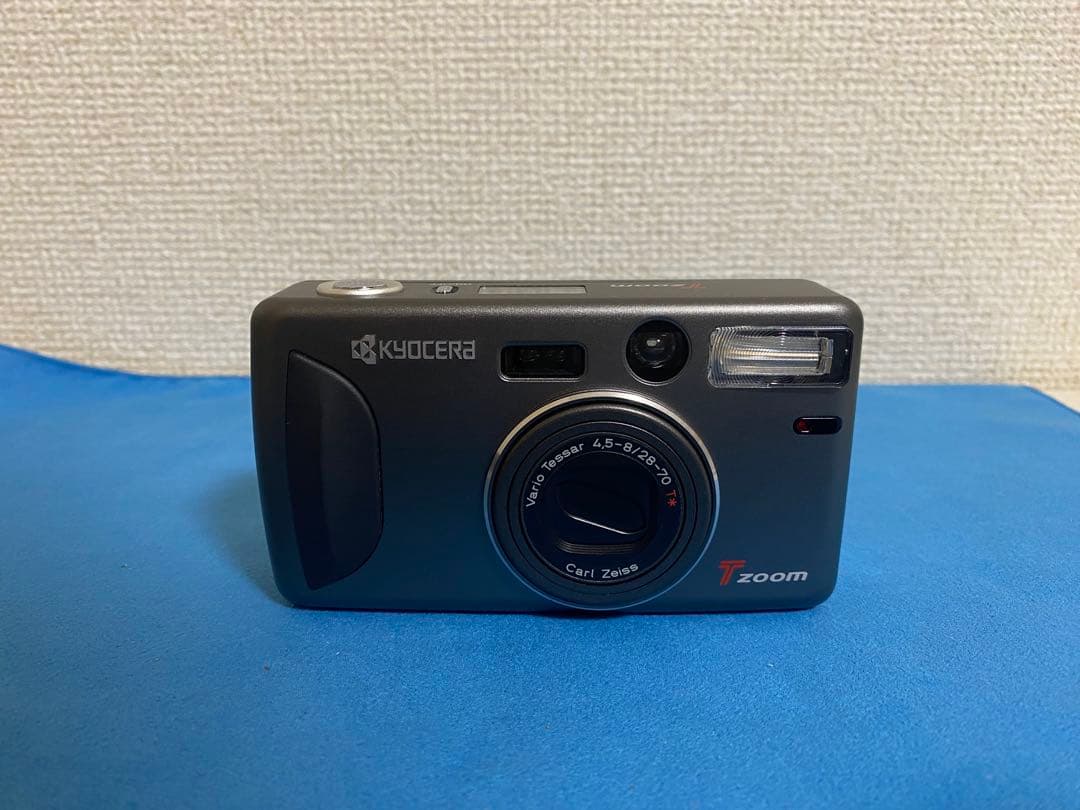 【ジャンク】Kyocera T zoom 元箱付き コンパクトフィルムカメラ