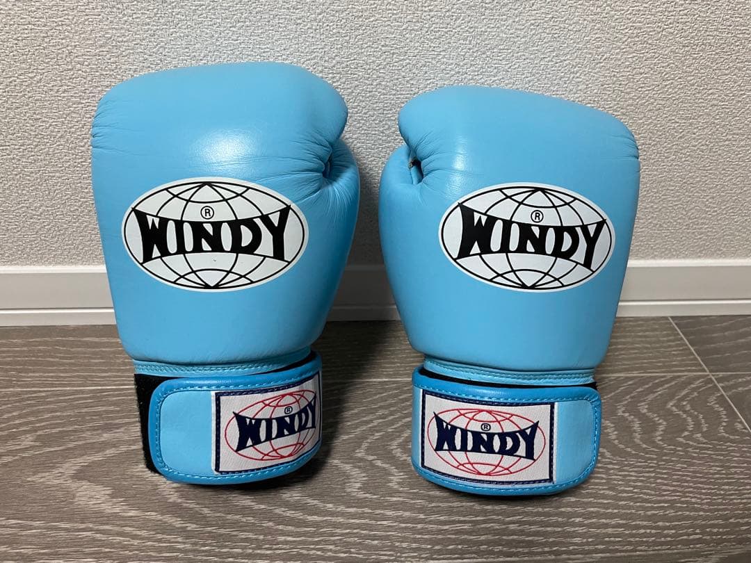 WINDY ボクシンググローブ BGVH 8oz ライトブルー