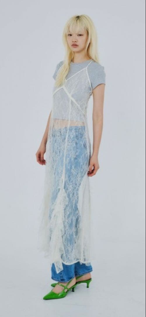 スパークルレースレディドレス　ブラック　Mサイズ　ANDRESD