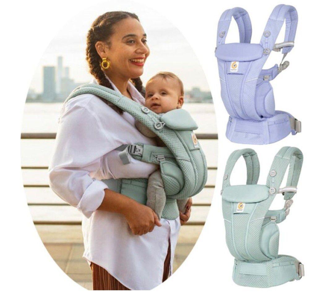 エルゴベビー メッシュ抱っこ紐 ブルーラベンダー試着のみ希少カラー