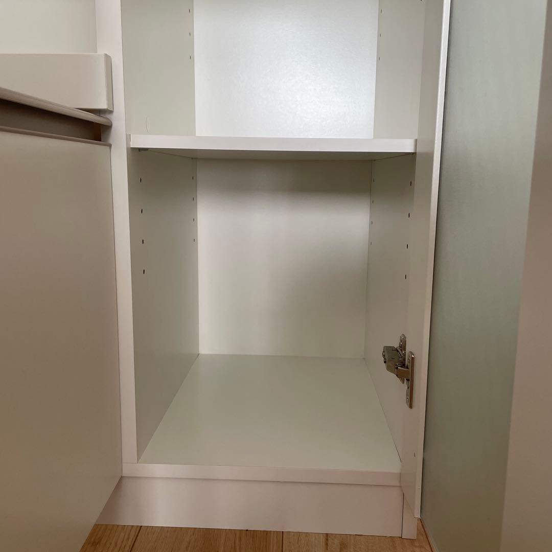 ニトリ レンジ台 キッチンカウンター ホワイト