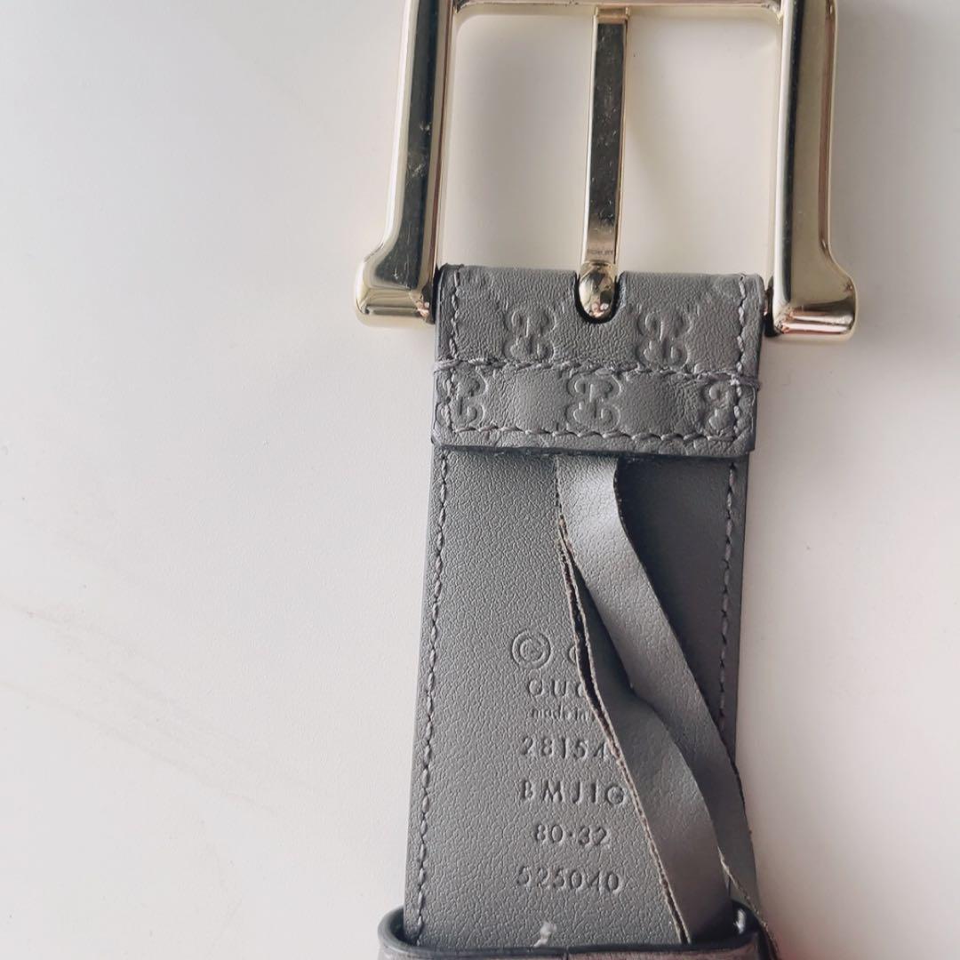 GUCCI グッチ　ロゴ　ベルト　レディース