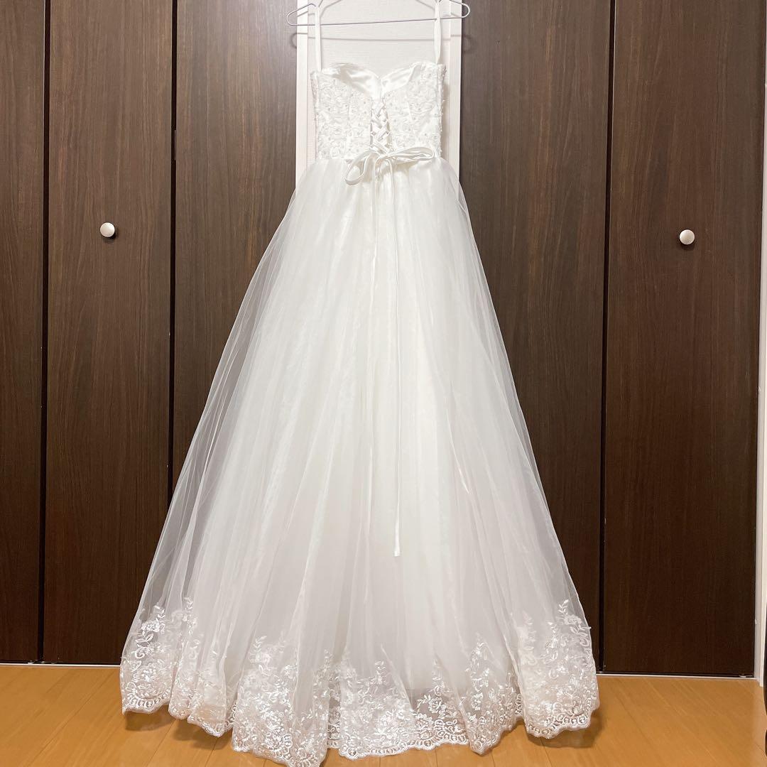 ウェディングドレス グレースシトラス+ワイヤレスパニエ