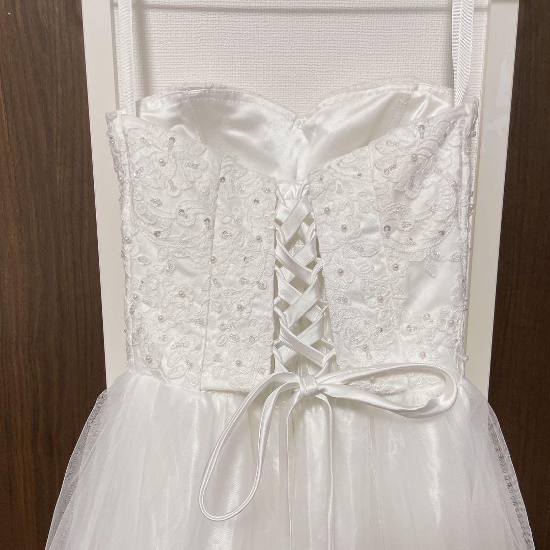 ウェディングドレス グレースシトラス+ワイヤレスパニエ